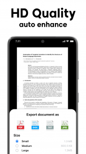اسکرین شات برنامه PDF Scanner - Document Scanner 5