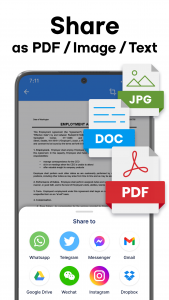 اسکرین شات برنامه PDF Scanner - Document Scanner 6