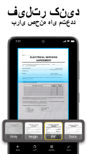 اسکرین شات 2 برنامه PDF Scanner - اسکنر اسناد