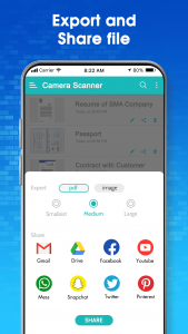 اسکرین شات برنامه PDF Scanner - Scanner App 4