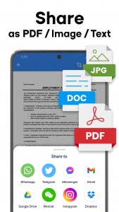 اسکرین شات برنامه PDF Scanner - Document Scanner 3