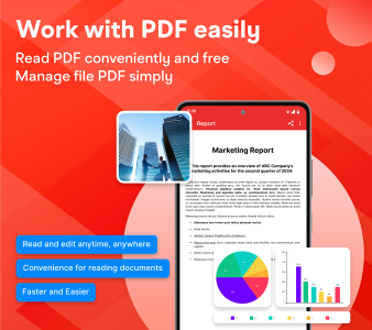 اسکرین شات 1 برنامه PDF Reader - PDF Viewer