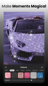 اسکرین شات 6 برنامه Glitter Effect - Bling Effect