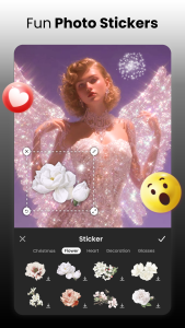 اسکرین شات 5 برنامه Glitter Effect - Bling Effect