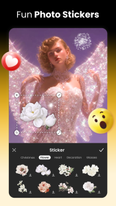 اسکرین شات 5 برنامه Glitter Effect - Bling Effect