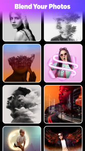 اسکرین شات 1 برنامه Photo Mixer - Photo Blender