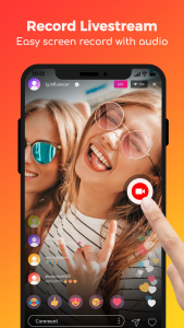 اسکرین شات 2 برنامه Screen Recorder with Audio