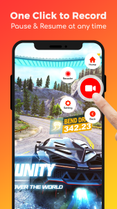 اسکرین شات 1 برنامه Screen Recorder with Audio