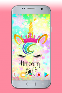 اسکرین شات 2 برنامه kawaii Unicorn WallpaperS