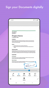 اسکرین شات 6 برنامه Document Scanner - PDF Creator