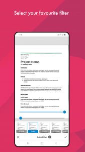 اسکرین شات 2 برنامه Document Scanner - PDF Creator