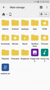 اسکرین شات برنامه Cx File Explorer 3