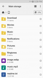 اسکرین شات برنامه Cx File Explorer 2