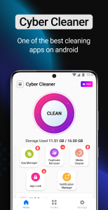 اسکرین شات برنامه Cyber Cleaner 1