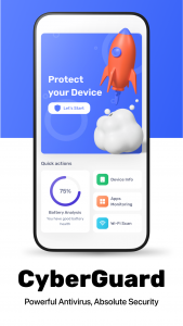 اسکرین شات برنامه Cyber Guard Antivirus 1