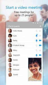اسکرین شات 2 برنامه U Meeting, Webinar, Messenger