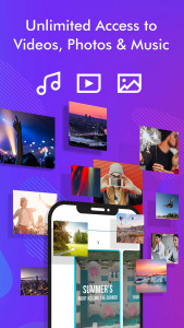 اسکرین شات برنامه Promeo - Story & Reels Maker 4