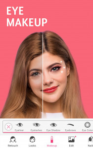 اسکرین شات برنامه یوکم میکاپ (YouCam Makeup - Selfie Editor & Magic Makeover Cam) 5
