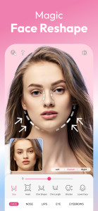 اسکرین شات 2 برنامه یوکم میکاپ (YouCam Makeup - Selfie Editor & Magic Makeover Cam)