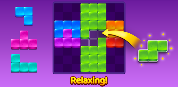 اسکرین شات 2 بازی Block Puzzle: Sweet Magic