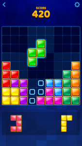 اسکرین شات 1 بازی Block Puzzle Games