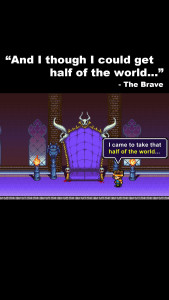 اسکرین شات 4 بازی 勇者「世界の半分くれるって言ったのに」