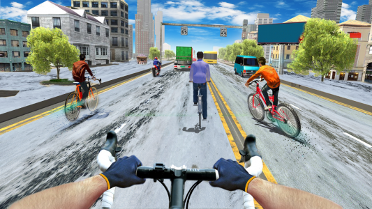 اسکرین شات 1 بازی Cycle Racing: Cycle Race Game
