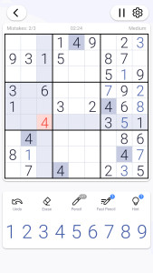 اسکرین شات 5 بازی Sudoku - Classic Sudoku Puzzle