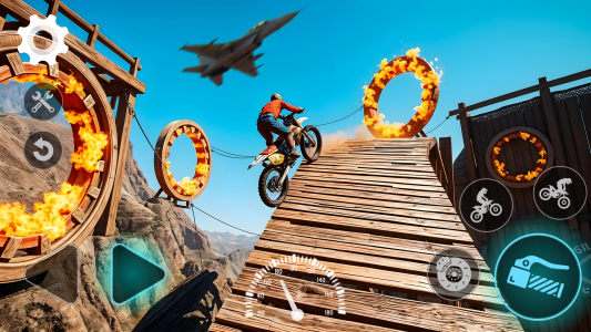 اسکرین شات بازی Stunt Bike Racing Challenge 3D 3