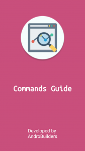 اسکرین شات برنامه CMD Commands Guide & Shortcuts 1