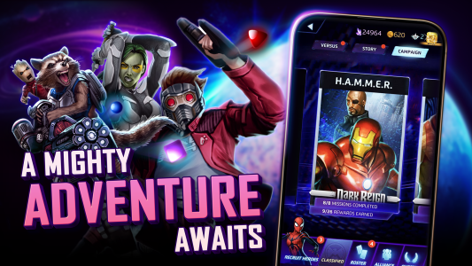 اسکرین شات 4 بازی MARVEL Puzzle Quest: Match RPG