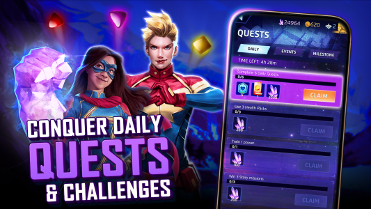 اسکرین شات 6 بازی MARVEL Puzzle Quest: Match RPG
