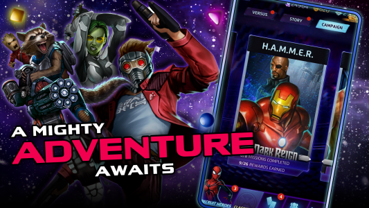 اسکرین شات بازی MARVEL Puzzle Quest: Match RPG 4