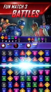 اسکرین شات بازی MARVEL Puzzle Quest: Match RPG 2