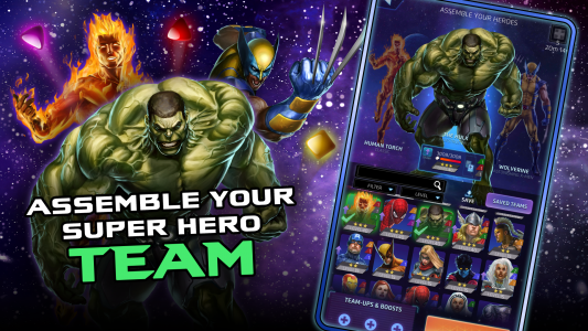 اسکرین شات بازی MARVEL Puzzle Quest: Match RPG 3