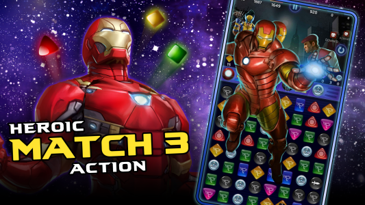 اسکرین شات بازی MARVEL Puzzle Quest: Match RPG 2