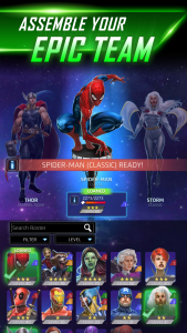 اسکرین شات بازی MARVEL Puzzle Quest: Match RPG 1