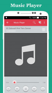 اسکرین شات 4 برنامه Music Player