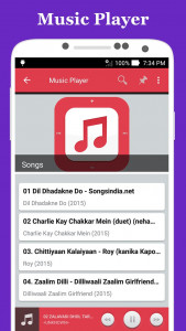اسکرین شات 5 برنامه Music Player