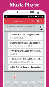 اسکرین شات 6 برنامه Music Player