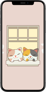 اسکرین شات 4 برنامه Cat Kawaii Wallpapers