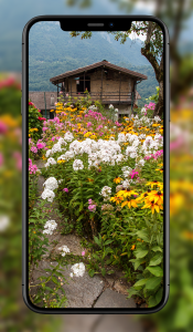 اسکرین شات 6 برنامه Garden Wallpapers