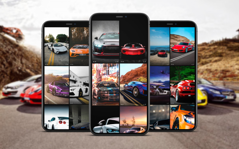 اسکرین شات 1 برنامه Sport Cars Wallpapers