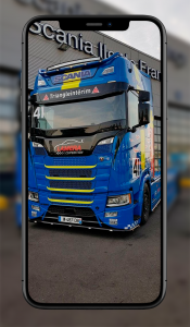 اسکرین شات 5 برنامه Truck Wallpapers