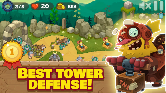 اسکرین شات بازی Tower Defense Realm King Hero 3