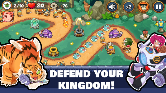 اسکرین شات بازی Tower Defense: Kingdom Reborn 2
