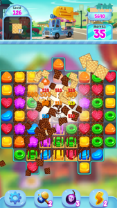 اسکرین شات 4 بازی Food Crush