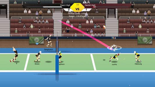 اسکرین شات بازی The Spike Cross - Volleyball 7