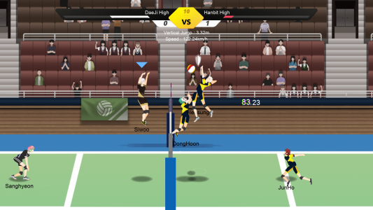 اسکرین شات بازی The Spike Cross - Volleyball 8