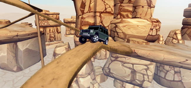 اسکرین شات بازی Mountain Climb 4x4 : Car Drive 4